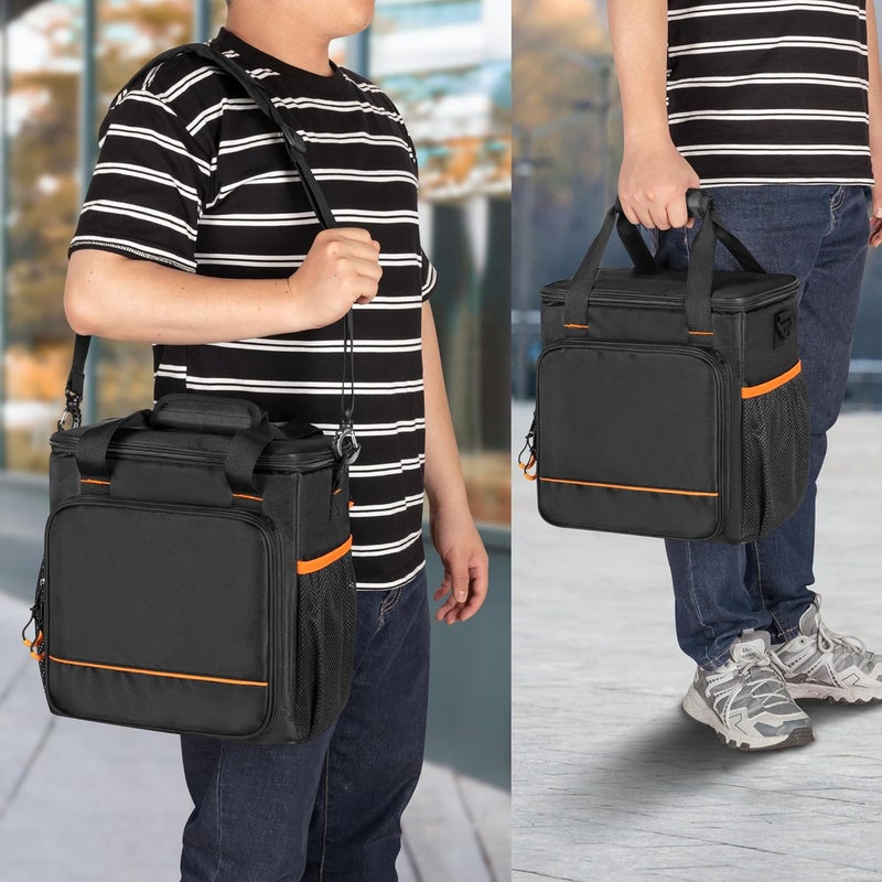 PGmoon Travel Carrying Case Compatible with Nebula Mars 3/Cosmos Laser 4K/SE, Projector Storage Case Bag with Accessories Pockets(Patent Design) - Image 5
